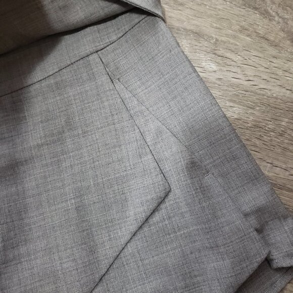 Talula Aritzia Berklee Shorts Grey Wool Blend Sz 2 - Picture 5 of 7